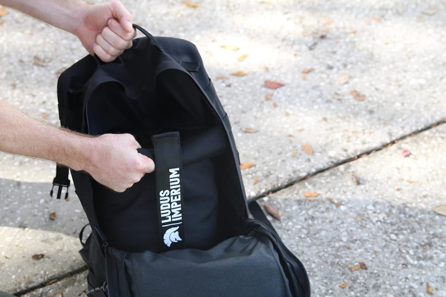 Heavy Duty Dumbbell Sandbag for Rucking Workouts and Training, Fitness, Cross-Training & Exercise