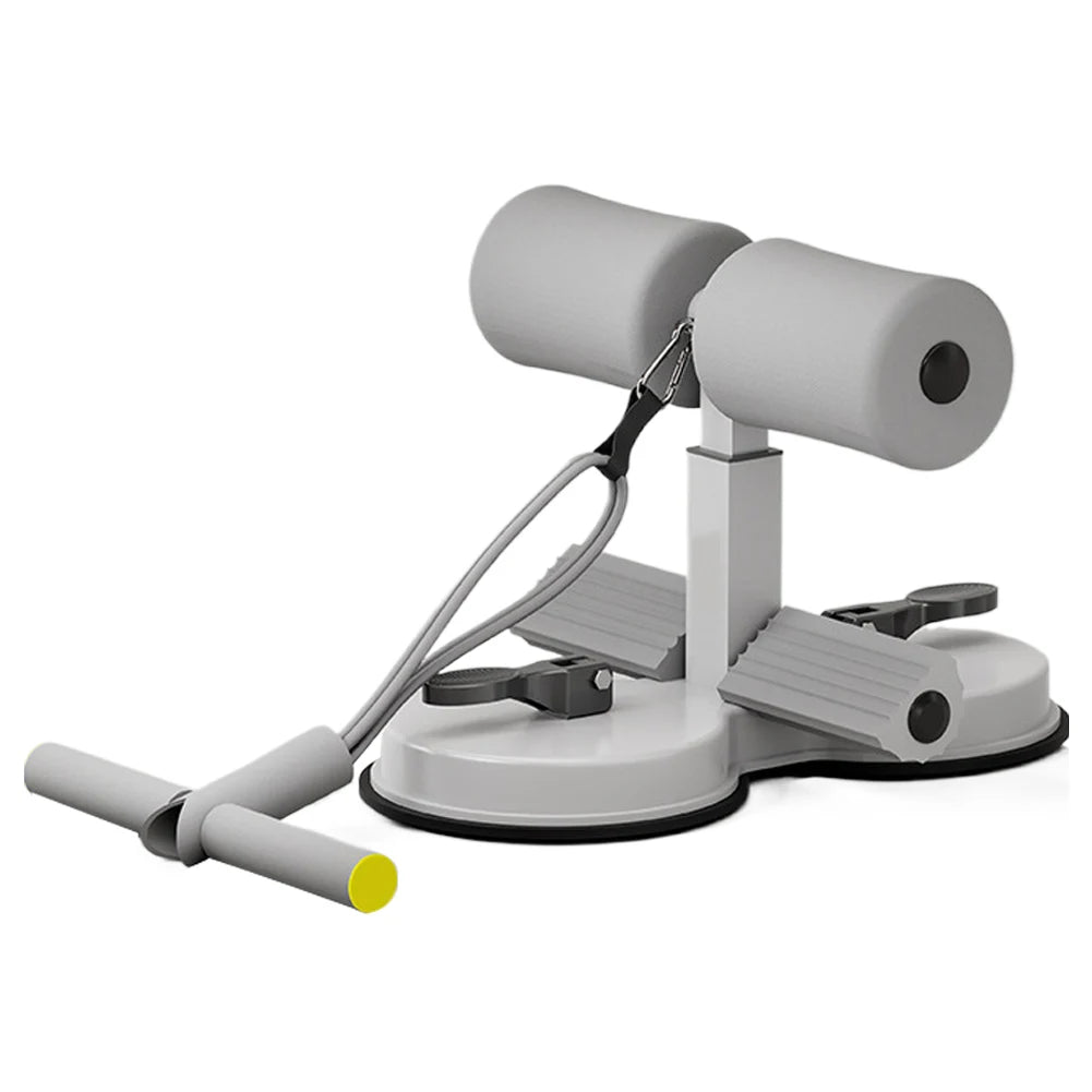 Abs Master Assistant Device with 2 Strong Suction Cups Adjustable Foot Holder Portable Sit-Up Aids Sit up Exercise Bar