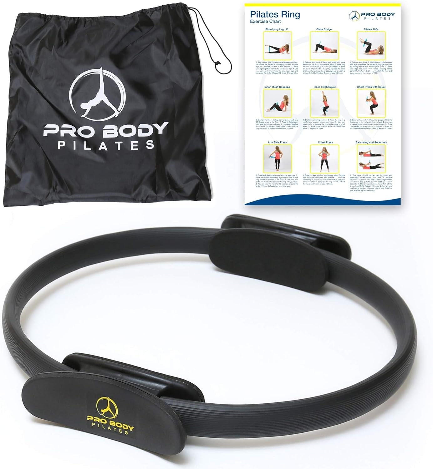 Transform Your Workout with the 14-Inch Fitness Circle – Perfect for Toning Thighs, Arms, and Core