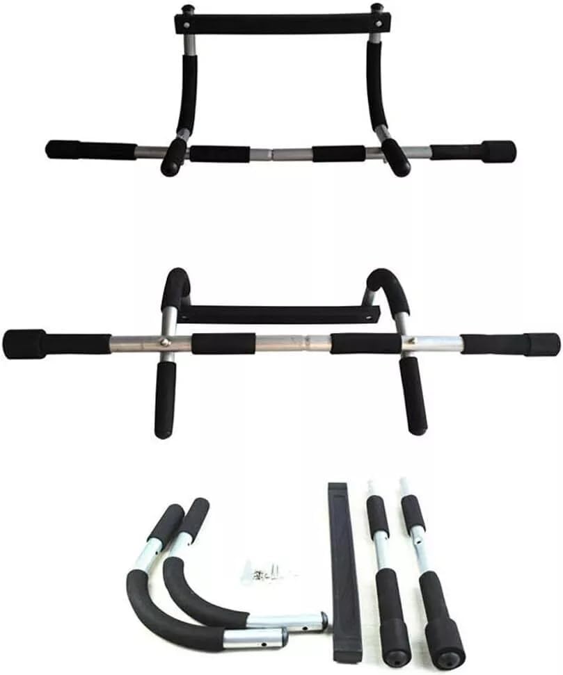 Upgrade Pull up Bar for Doorway - Max Capacity 330 Lbs, Portable Upper Body Workout Bar for Strength Training
