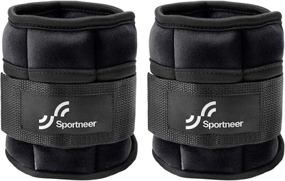 Adjustable Ankle Weights 1 Pair 2 4 6 8 10 Lbs. Leg Weight Straps for Women Men