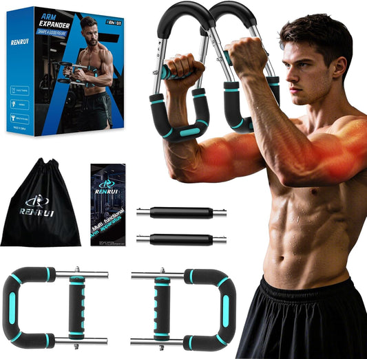 Revolutionize Your Workout with the Twister Arm Trainer - Adjustable Resistance Levels for Ultimate Chest & Arm Strength Training, Perfect for Home or On-the-Go Fitness!