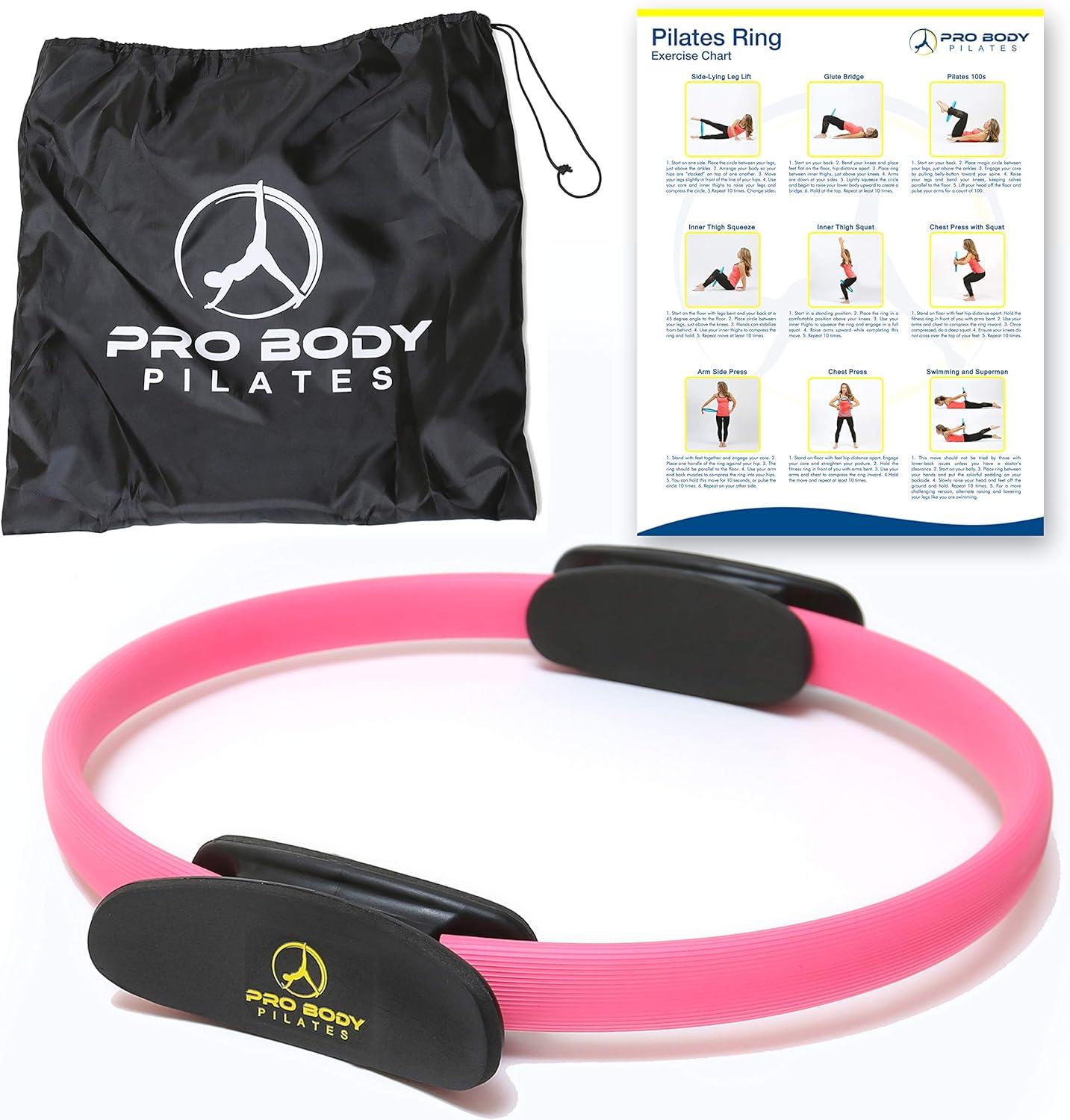 Transform Your Workout with the 14-Inch Fitness Circle – Perfect for Toning Thighs, Arms, and Core
