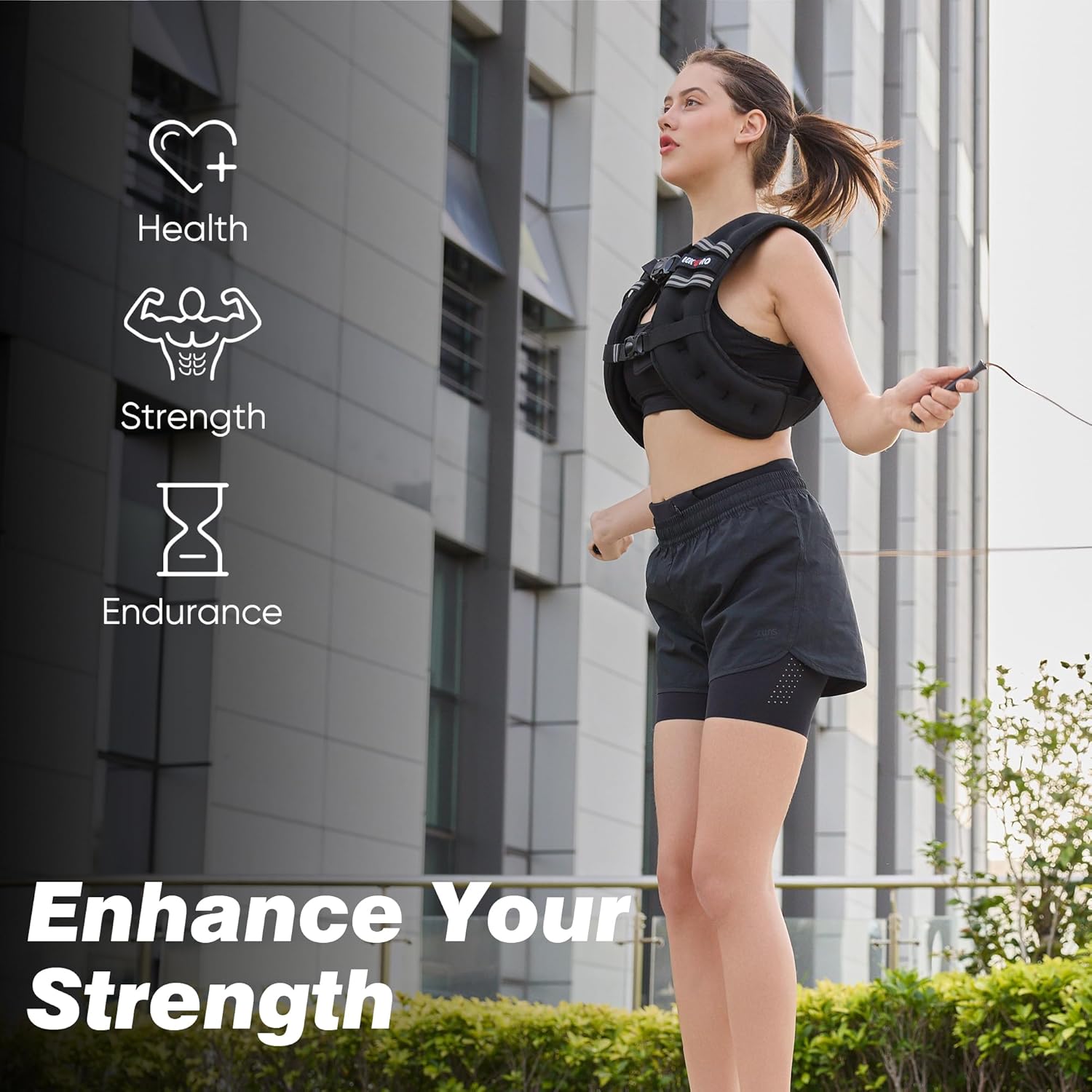 Weighted Vest, 6Lbs/8Lbs/12Lbs/16Lbs/20Lbs/25Lbs/30Lbs Weights Vest for Women Men