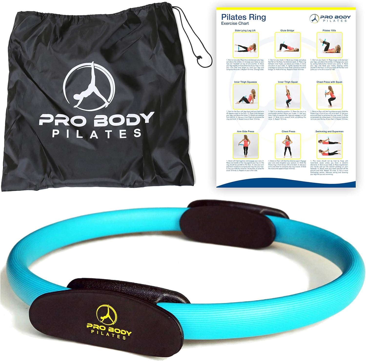 Transform Your Workout with the 14-Inch Fitness Circle – Perfect for Toning Thighs, Arms, and Core